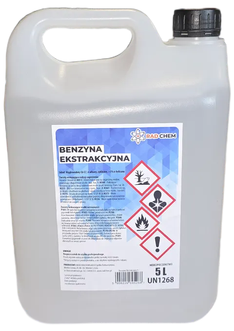 Benzyna Ekstrakcyjna Radchem 5 l