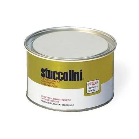 Masa szpachlowa akrylowa Pigment Stuccolini biała 800g