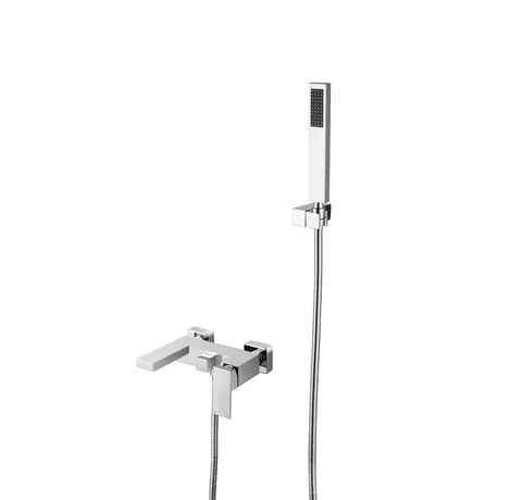 BESCO bateria wannowa ścienna MODERN/VARIUM CHROM - DARMOWA DOSTAWA