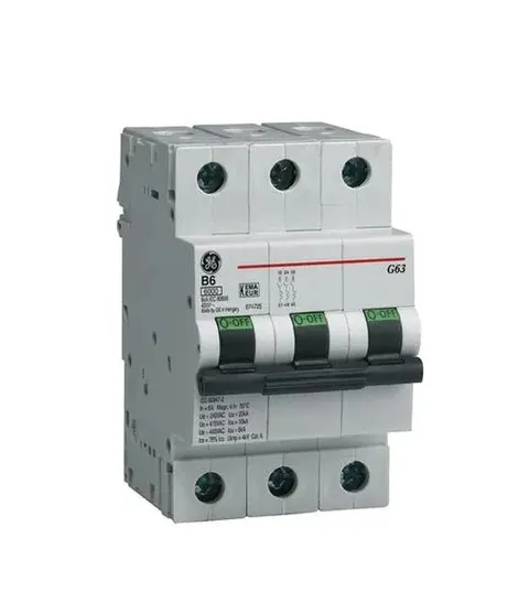 Wyłącznik nadprądowy 3P B 32A 6kA AC G63B32; GENERAL ELECTRIC