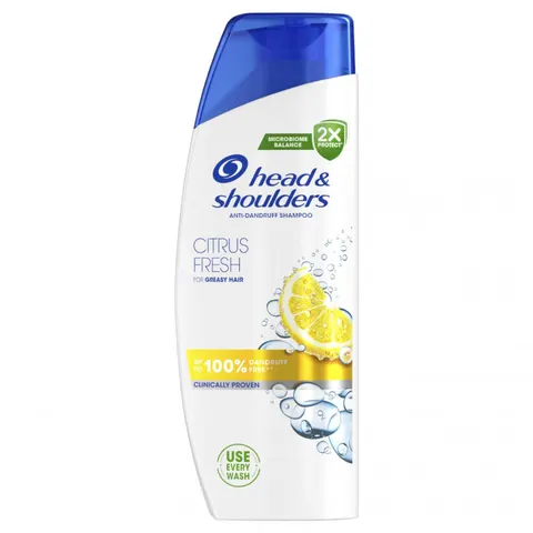 HEAD & SHOULDERS Szampon przeciwłupieżowy do włosów CITRUS FRESH, 250 ml