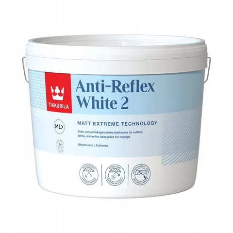 Tikkurila Anti-Reflex white 3l Głęboki matt