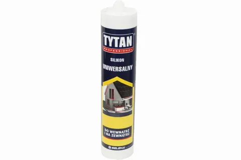 Tytan Silikon uniwersalny brązowy 280ml
