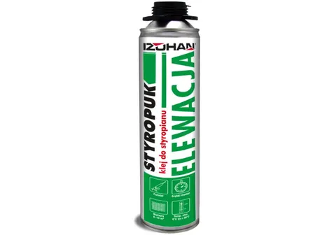Klej poliuretanowy do styropianu Styropuk Elewacja IZOHAN 750 ml