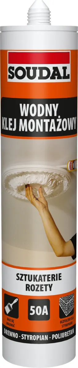 Soudal Wodny klej montażowy 50A 280ml