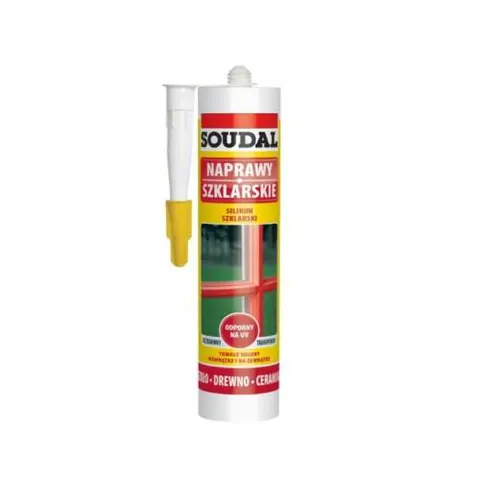 Soudal Silikon Szklarski Bezbarwny 280ml