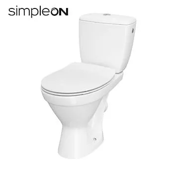 Miska WC Kompaktowa 696 Cersanit Cersana z deską wolnoopadającą