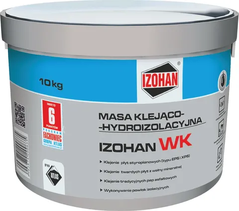 Masa klejąco-hydroizolacyjna Izohan WK 10kg