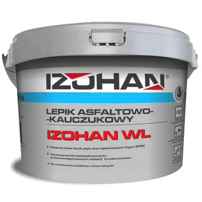 Lepik Asfaltowo Kauczukowy Izohan WL 10kg