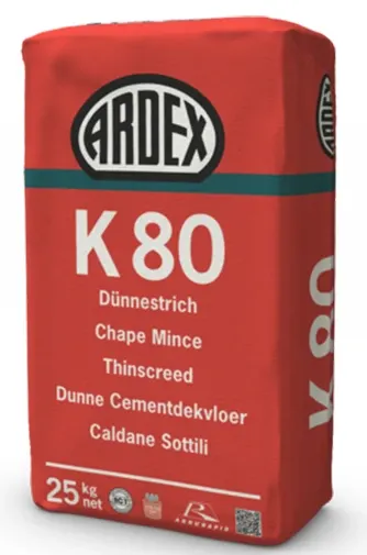 Przemysłowa masa wyrównująca ARDEX K 80 25 kg