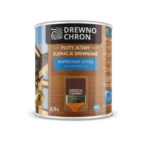 Drewnochron Extra Impregnat 0,75L Orzech Ciemny