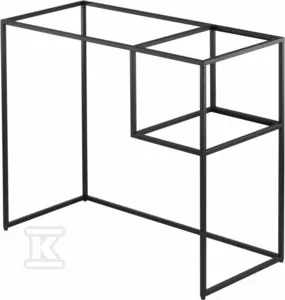 DEANTE Konsola łazienkowa stojąca modułowa 90x40x76cm CORREO czarny CKC_N90A *