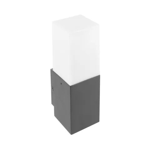 Oprawa ogrodowa KERTA-P 80,E27, MAX.12W,IP44,AC220-240V,50-60Hz,słupek,grafit
