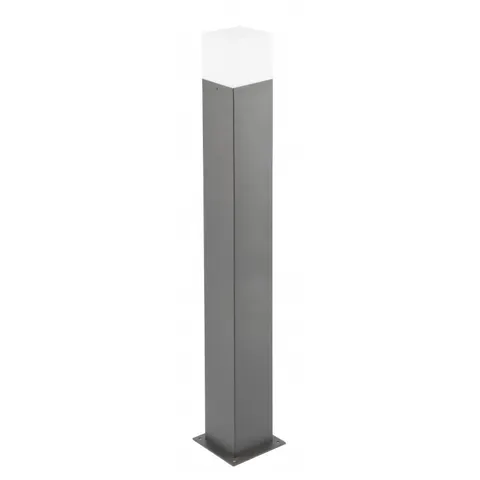 Oprawa ogrodowa LARGO-P 80,E27, MAX.15W,IP44,AC220-240V,50-60Hz,słupek,grafi GTV