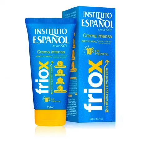 INSTITUTO ESPANOL FRIOX Krem łagodzący bóle mięśni 10% mentol TUBA, 150 ml