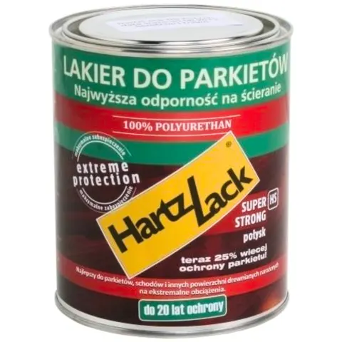 Lakier do parkietu HartzLack Super Strong HS połysk 0,75l