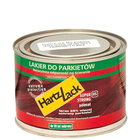 Lakier do parkietu HartzLack Super Strong HS półmat 0,35L