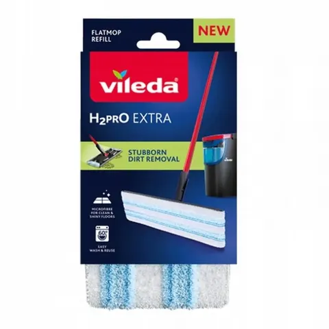 VILEDA H2PRO Wkład od mopa PŁASKI, 1 szt
