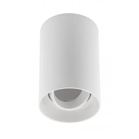 Oprawa sufitowa RESTO, PC, 80x125mm, IP20, max 20W, okrągła, biała