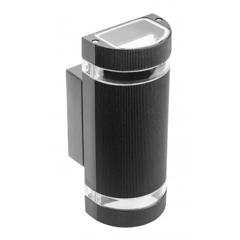 Oprawa ścienna dwukierunkowa SILVA, GU10, MAX.2x50W, IP54, AC220-240V, 50/60Hz, czarna