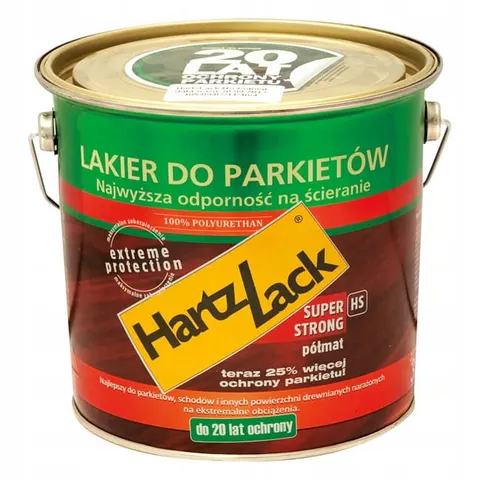 Lakier do parkietu HartzLack Super Strong półmat 3L
