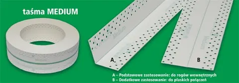 Taśma narożnikowa Center-flex Medium 20mb
