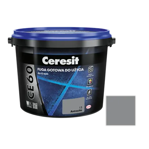 Fuga gotowa do użycia Ceresit CE-60 antracite 2kg