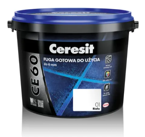 Fuga gotowa do użycia Ceresit CE-60 white 2kg