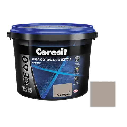 Ceresit - CE 60 CEMENTGRAY - fuga gotowa do użycia 2 kg