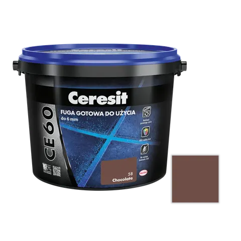 Fuga gotowa do użycia Ceresit CE-60 chocolate 2kg