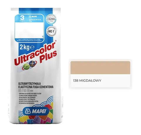 Fuga Mapei Ultracolor Plus 138 migdałowy 2 kg