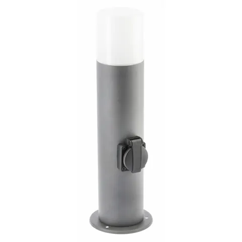 Oprawa ogrodowa CORTA-P 40,E27,MAX.25W,IP44,AC220-240V,50-60Hz,słupek,grafit