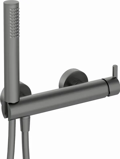 DEANTE Bateria prysznicowa z zestawem prysznicowym SILIA titanium BQS_D41M *