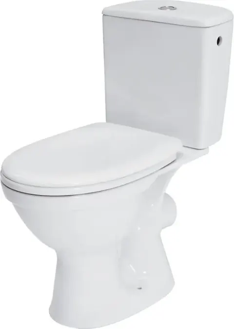 Miska WC Kompaktowa 331 Cersanit Merida z deską polipropylenową wolnoopadającą