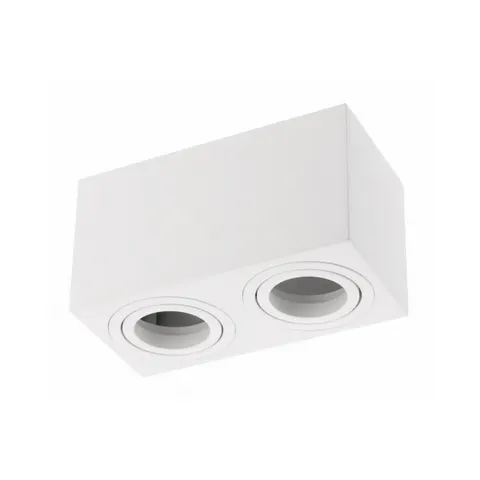 Oprawa sufitowa AVEIRO, aluminium, 80x85mm, IP20, max 20W, okrągła, biała