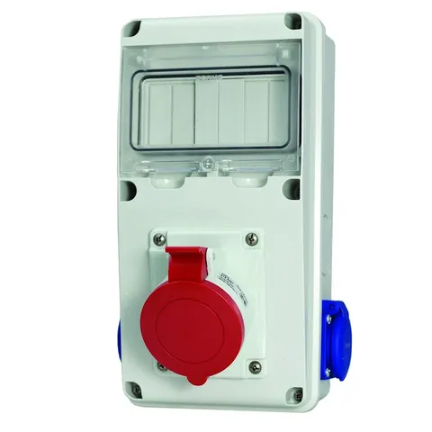 Rozdzielnica przenośna 6M 32A/5,2x230V, ENERBOX