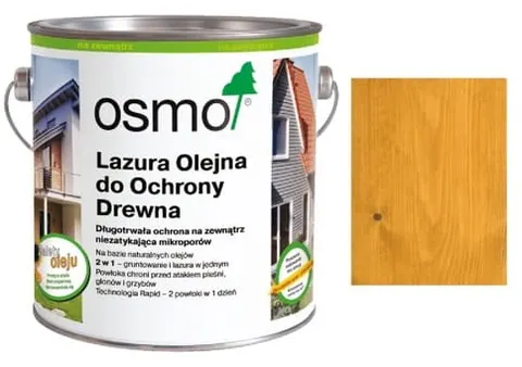 Lazura olejna Osmo 732 jasny dąb 0,75l