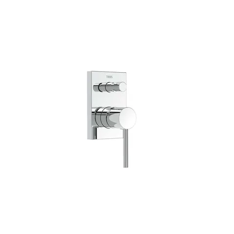 Bateria prysznicowa podtynkowa Tres Max chrom 06218002