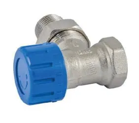 Zawór termostatyczny kątowy Schlosser GW 1/2"