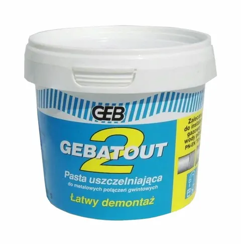 Pasta uszczelniająca do gwintów GEB Gebatout 500g