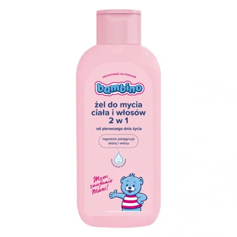 BAMBINO Żel do mycia ciała i włosów 2w1 400 ml