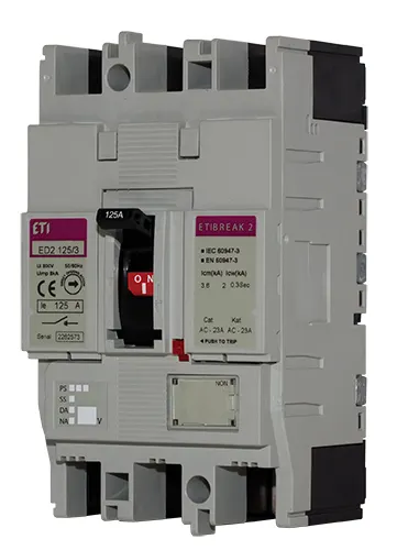 Rozłącznik izolacyjny mocy 3P 400A 9kA, ED2 400/3; 004671274, ETI POLAM