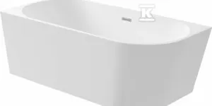 DEANTE Wanna akrylowa narożna, wolnostojąca lewa 150cm SILIA biały KDS_015L *