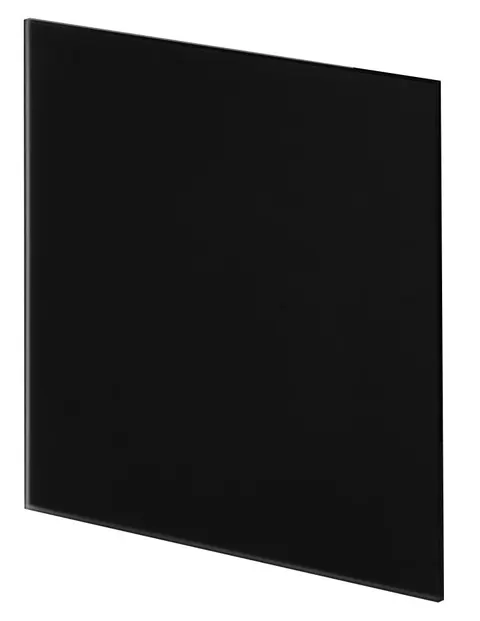 Panel do korpusu wentylatora Awenta Trax czarny mat PTGBM 125mm