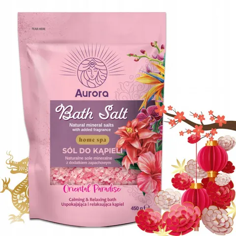 AURORA SPA Sól do kąpieli ORIENTAL, 450 g