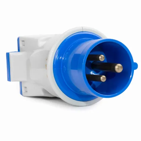 Adapter redukcja / przejściówka 16A 3P/230V IP44 604 AD-1 CAMPING 16A 3P; T-07420, PLASTROL