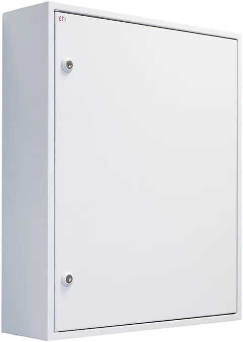 Obudowa natynkowa stalowa pusta 6x24M wymiary: 950x550x160mm, IP41 IK10 kl.I, szara RAL7035, ETIBOX 4XN160 2-6; 001101403, ETI POLAM