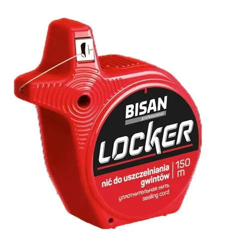 Nić do uszczelniania gwintów Bisan Locker 150mb