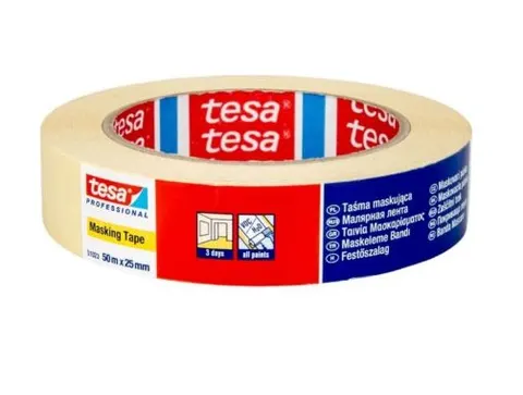 Taśma Maskująca Tesa 3 dniowa 50mb x 25mm