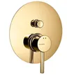 Bateria prysznicowa podtynkowa Palazzani Digit gold 12117553